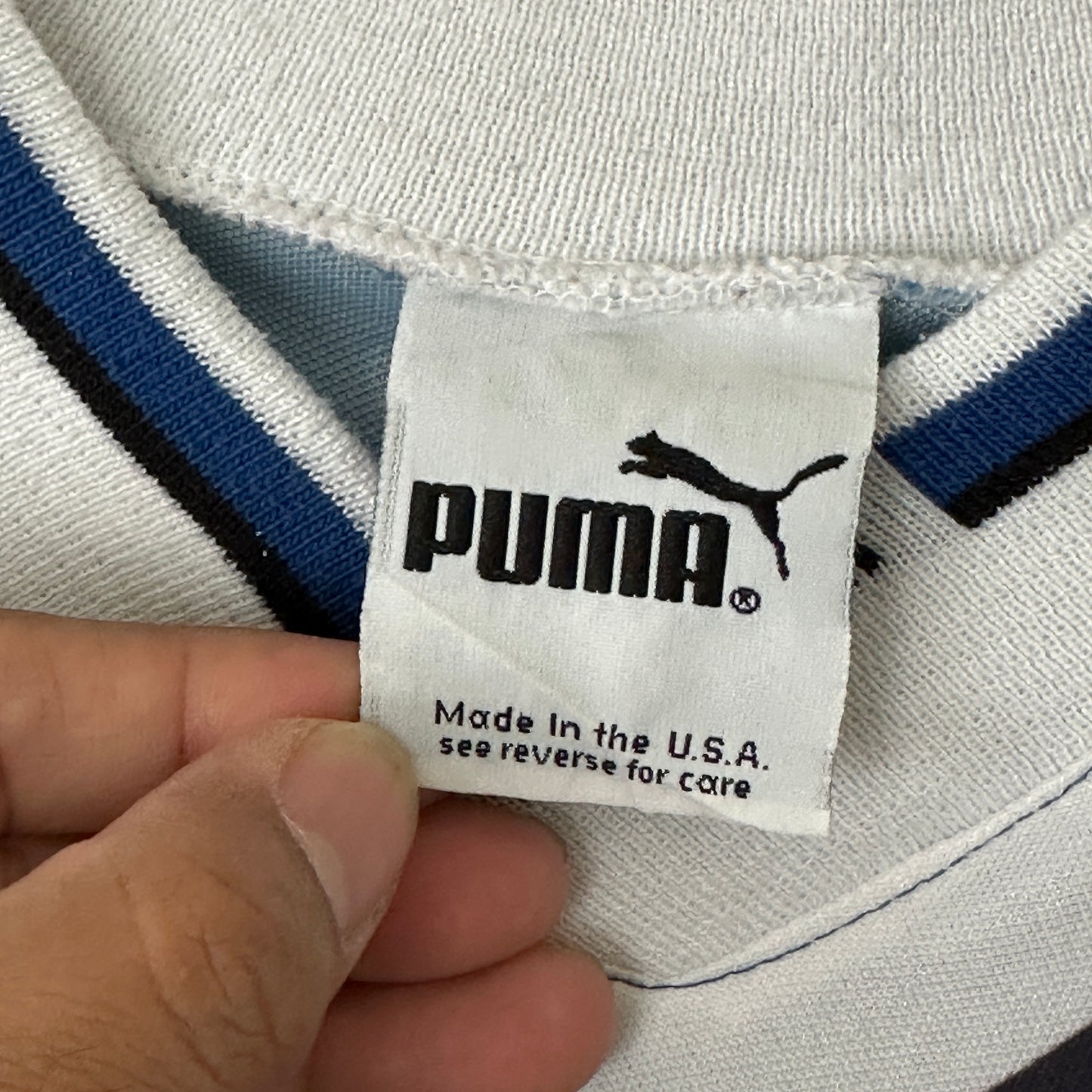 Vintage Puma 90's Fire made in USA Jersey