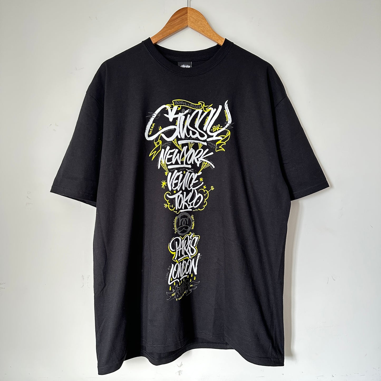 Stussy x Born & Raised Collaboration 8 Hardstyles T-shirt