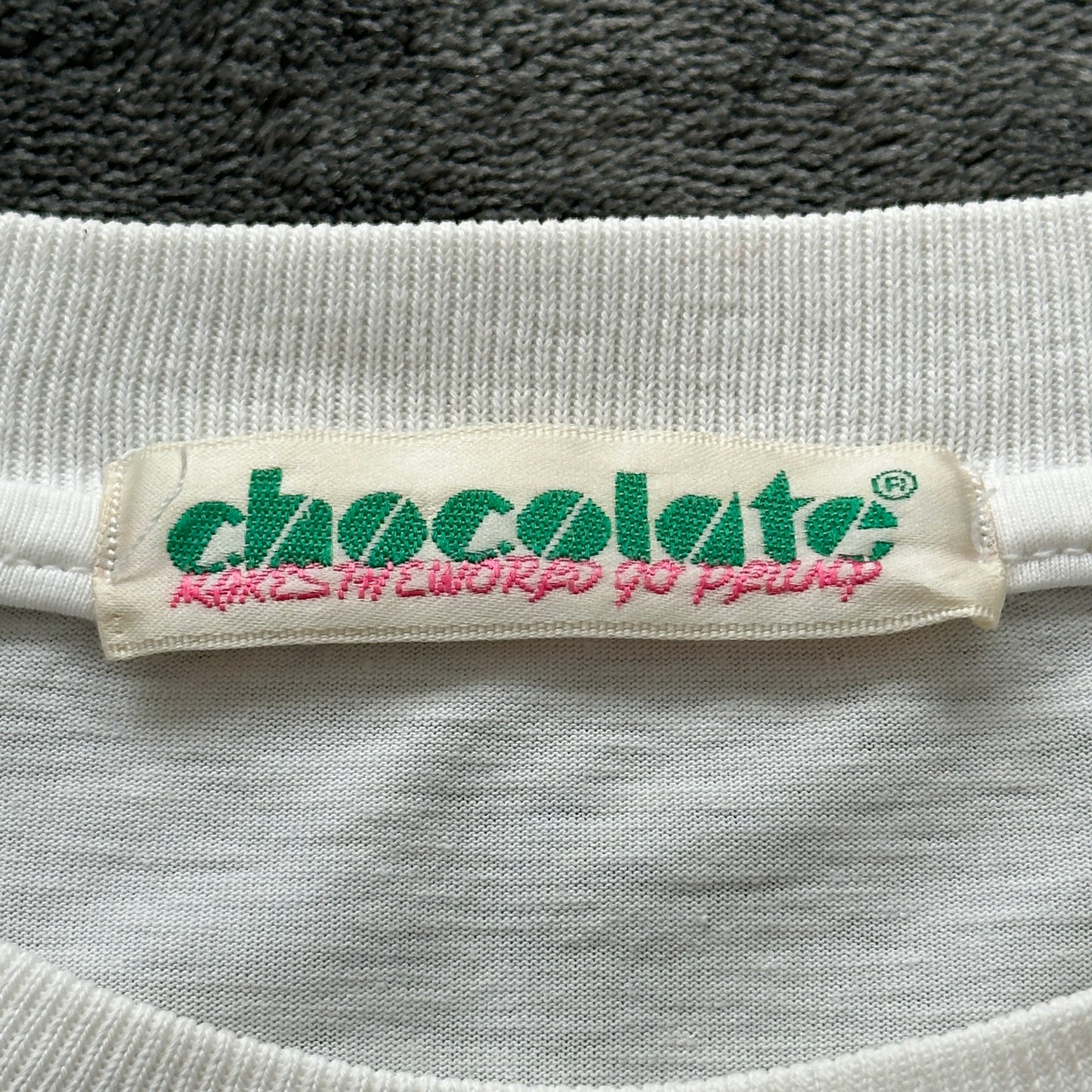 Vintage Chocolate USA "Smiley" streetwear T-shirt