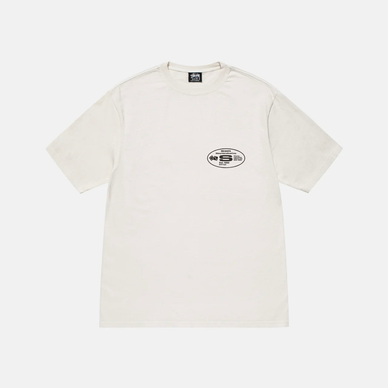 Stussy Oval Corp. Natural Pigment Dyed T-shirt
