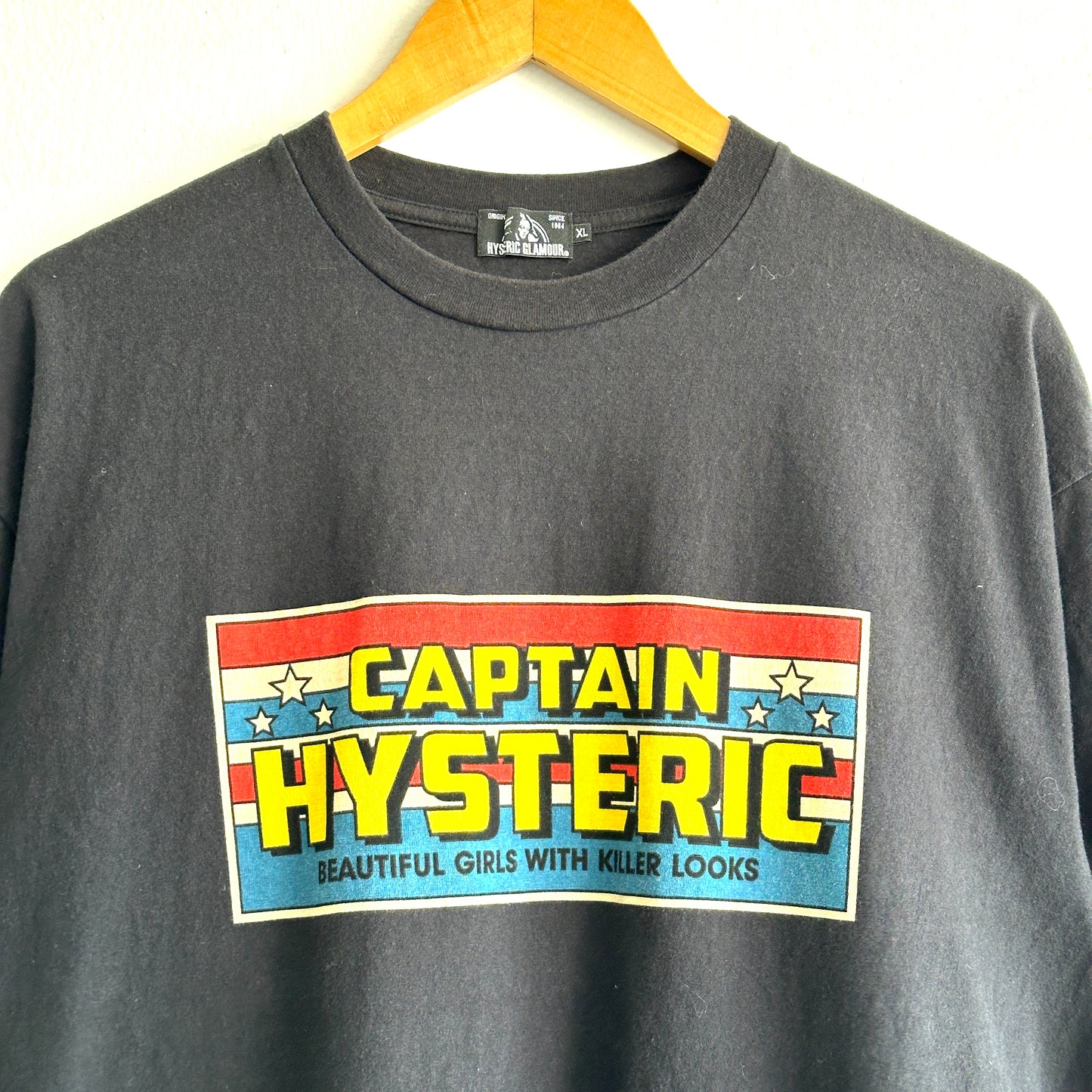 Hysteric Glamour "Captain Beautiful Girl With Killer Looks" T-shirt