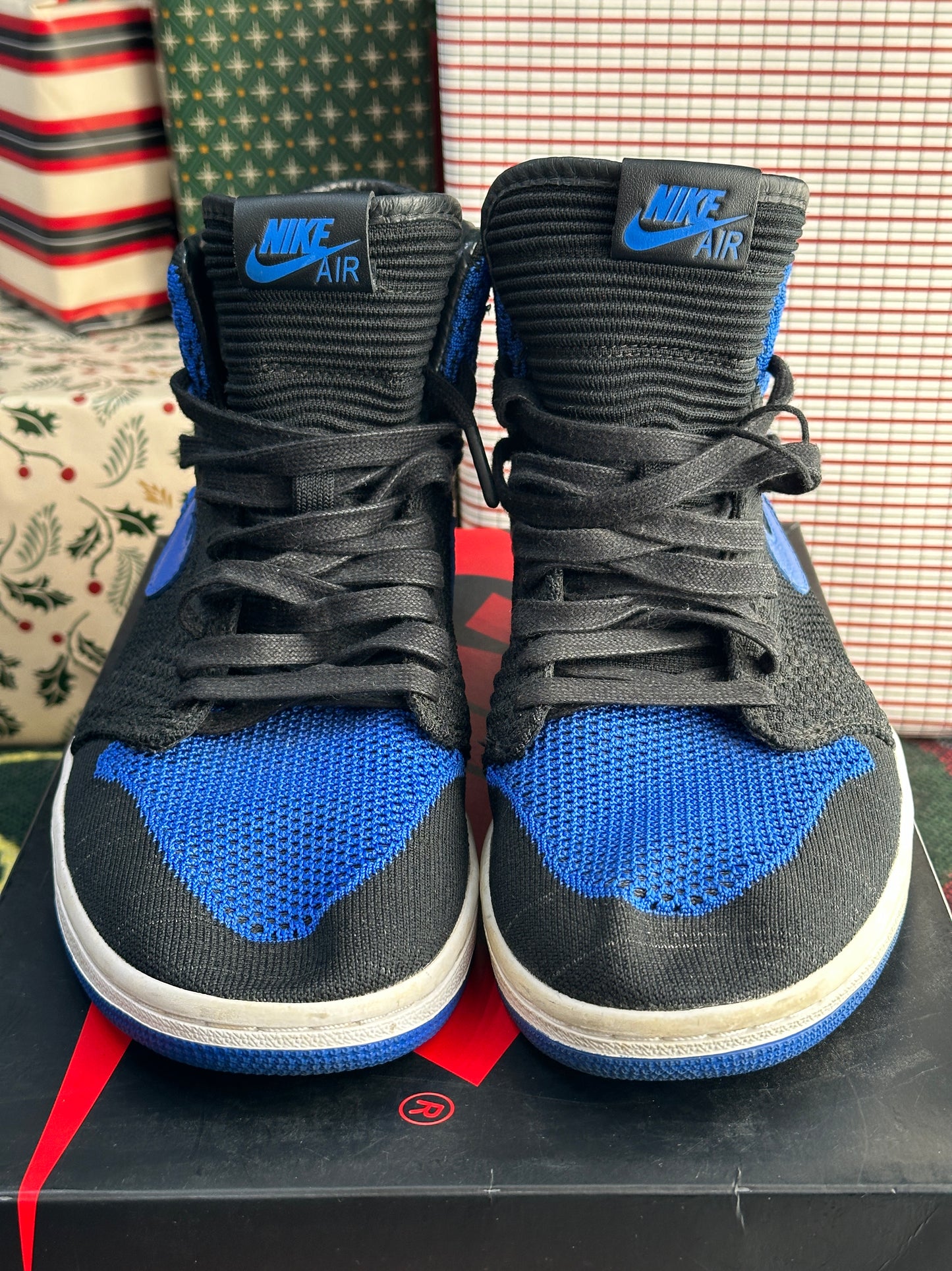 Nike Air Jordan 1 Retro High Flyknit Royal blue Shoes