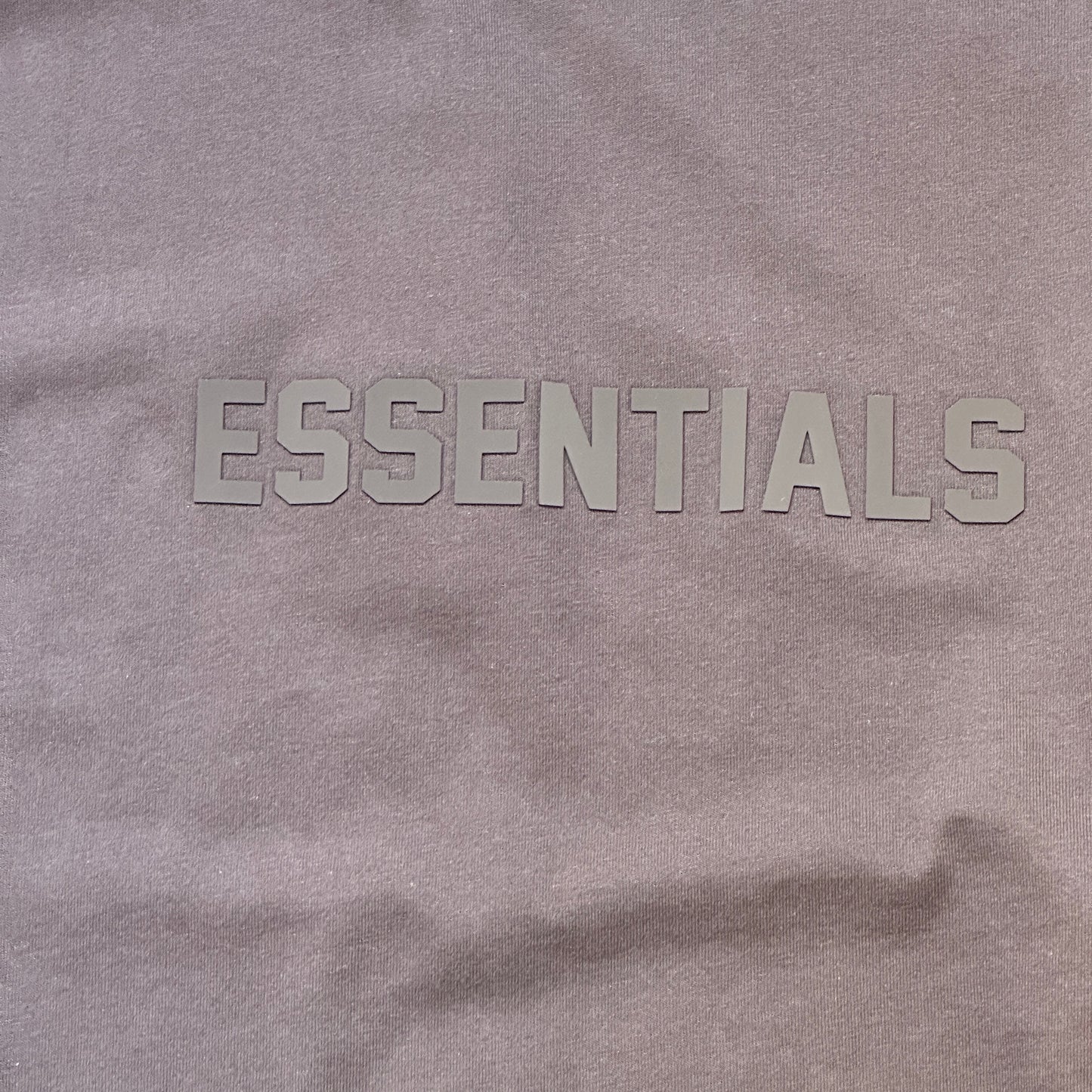 Essentials FOG Reflective Logo Plum Longsleeves T-shirt