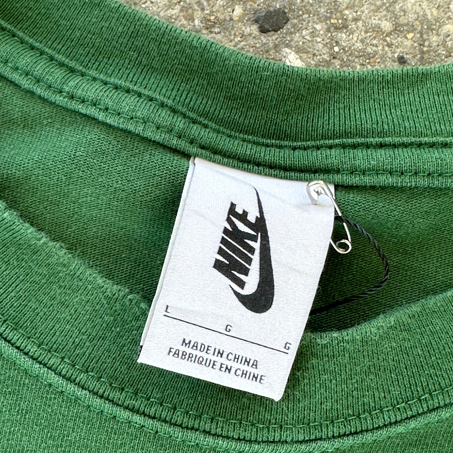 Stussy x Nike SS Link Pine Green LS T-shirt