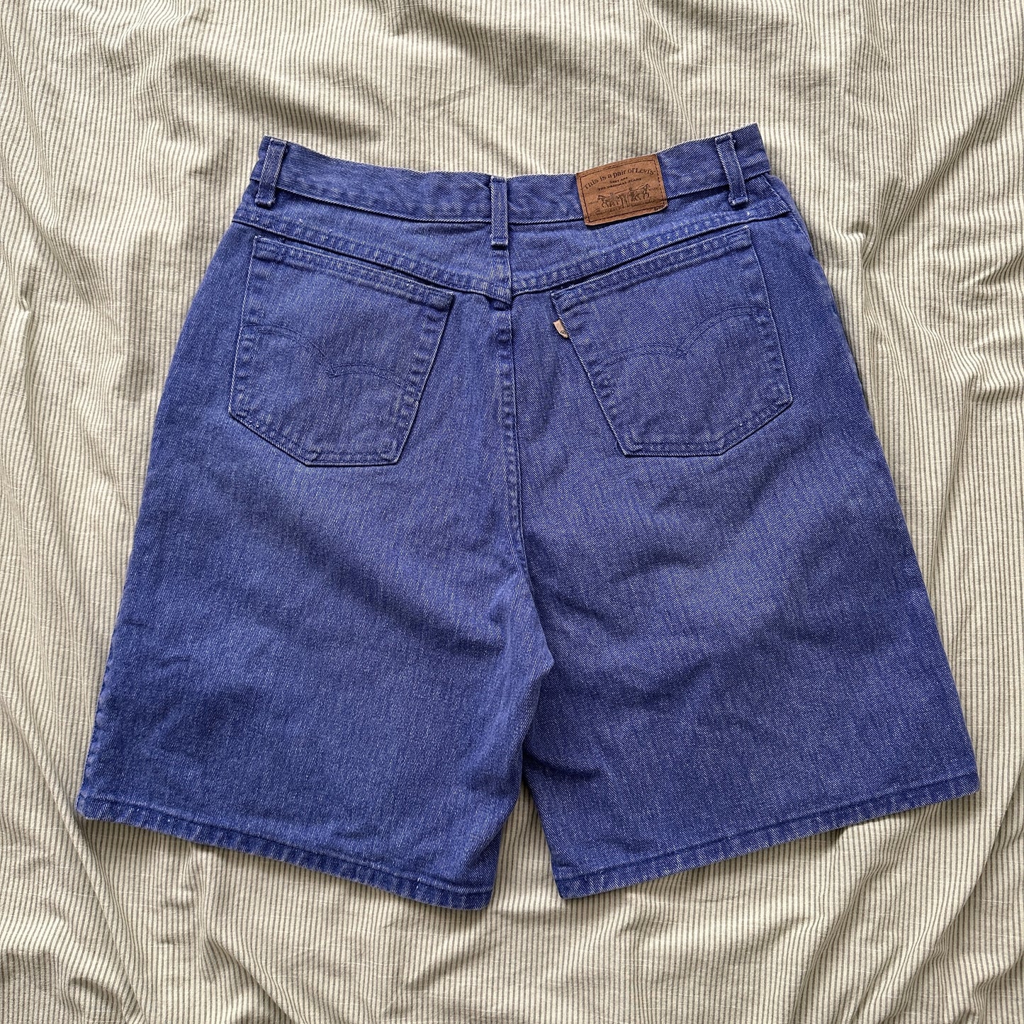 Levi's 900 series Made in USA blue purple Jeans Shorts