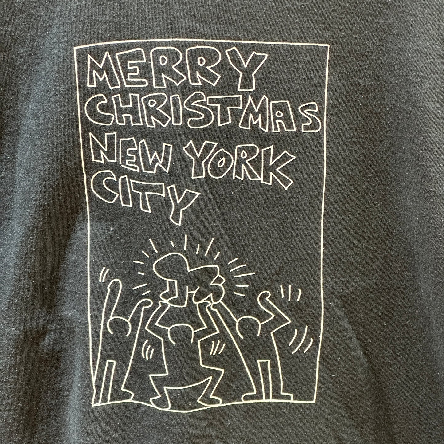 Noah x Keith Haring "Merry Christmas NY" T-shirt