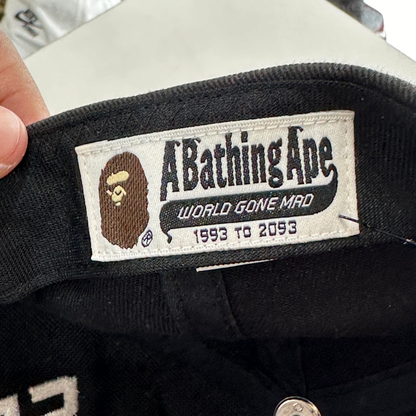 Vintage A Bathing Ape 90's Made in Japan Snapback