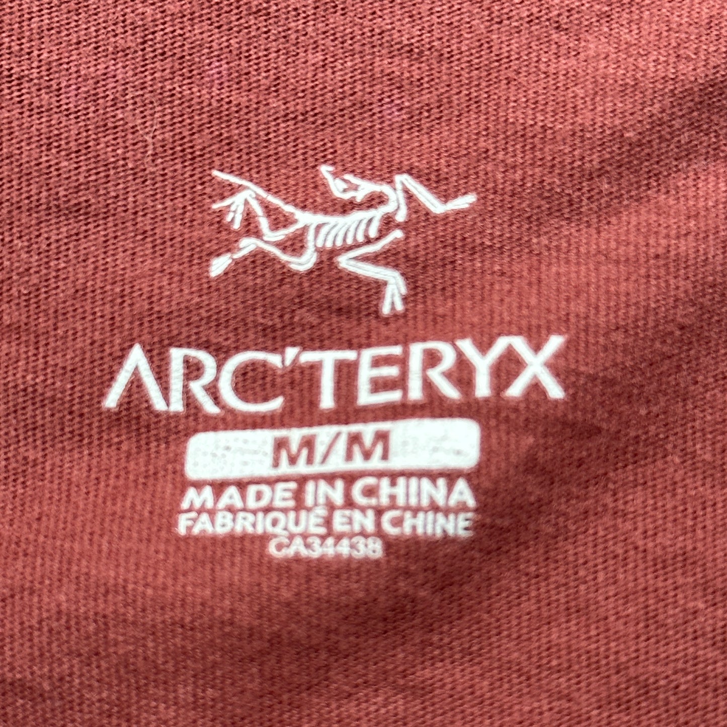 Arc'teryX Minilogo Burgurdy T-shirt
