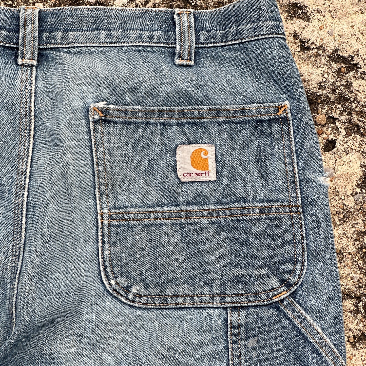 Carhartt Double Knee Destroyed Jeans