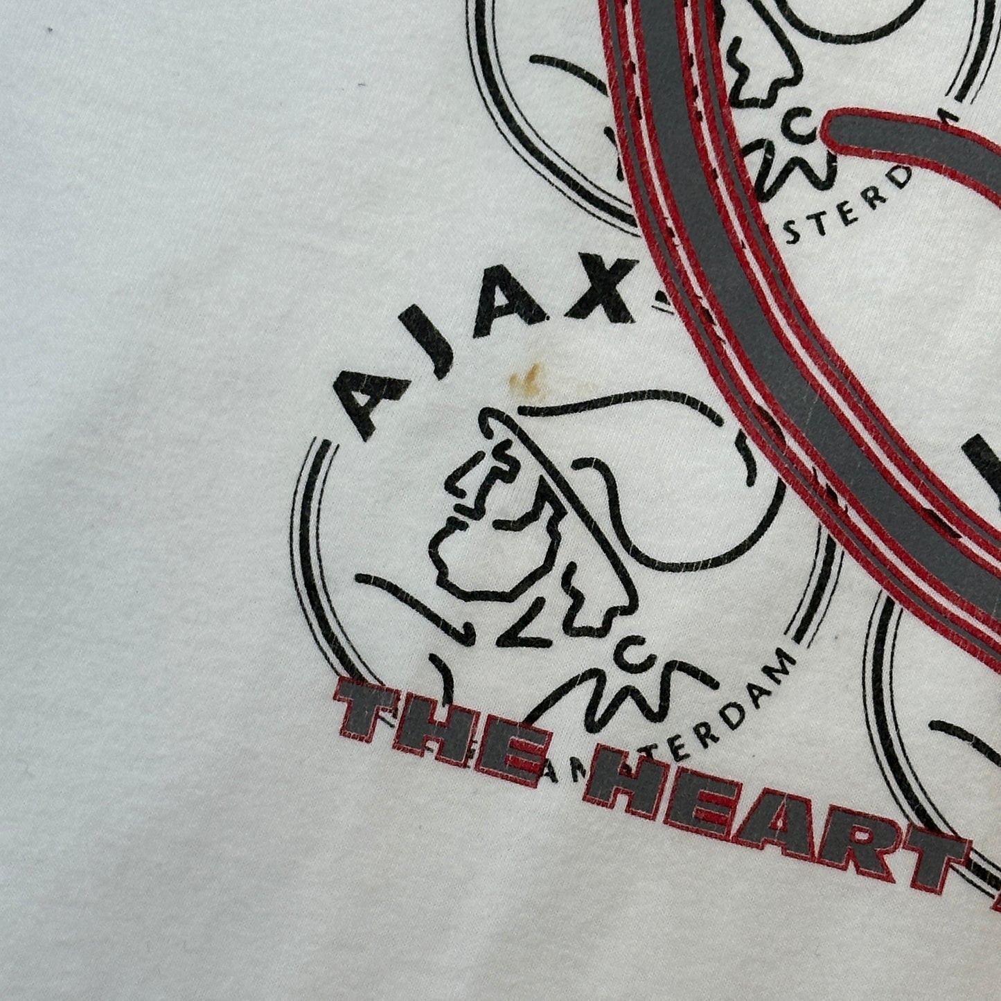 Vintage AFC Ajax Amsterdam 90's White T-shirt