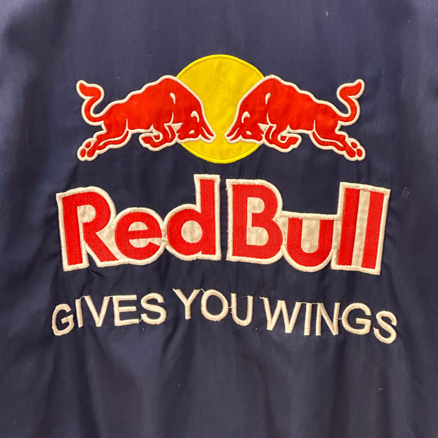 Vintage "Red Bull" 90's Nascar Racing Full-Zip Jacket