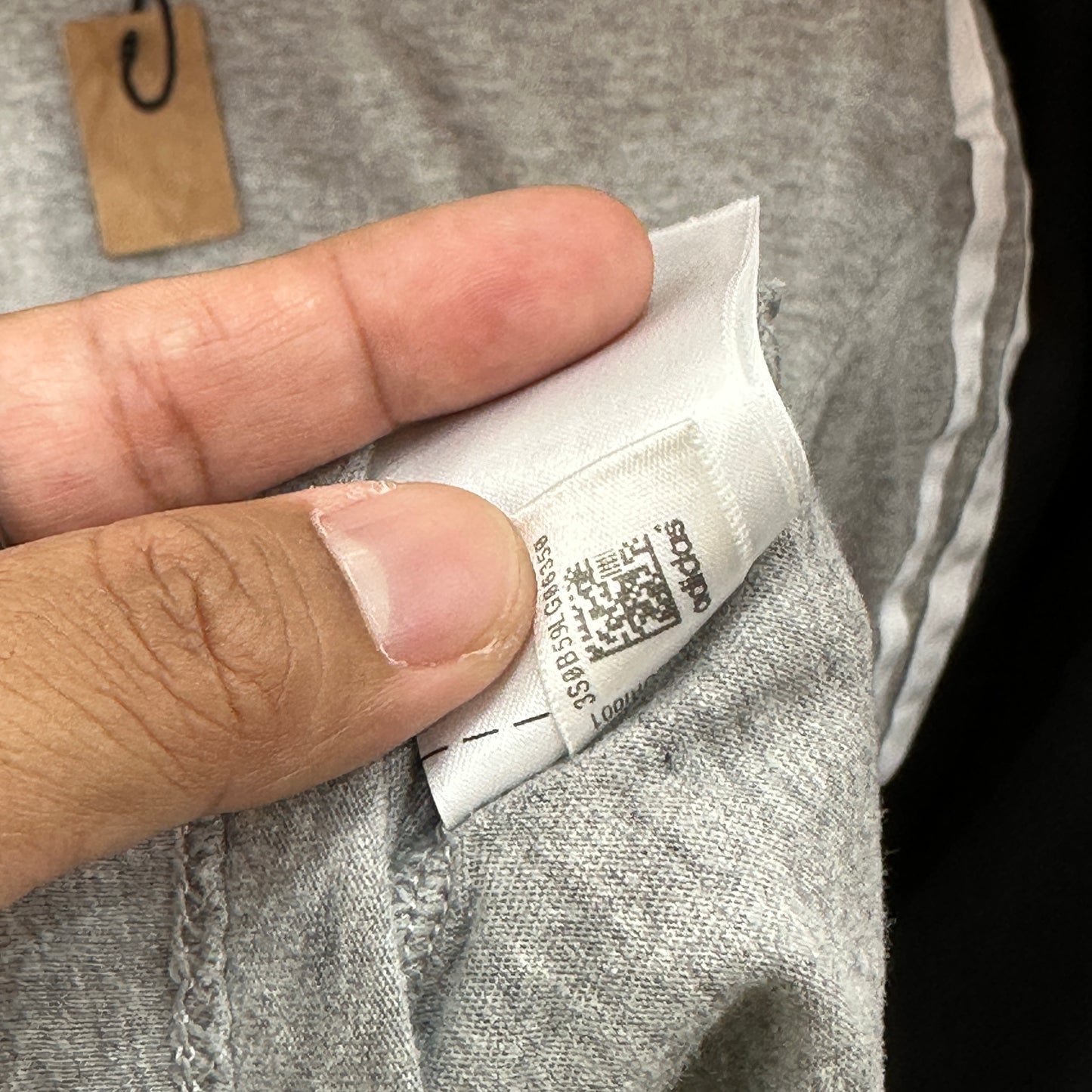 Adidas Original Minilogo 3-Stripes 2017 Grey T-shirt