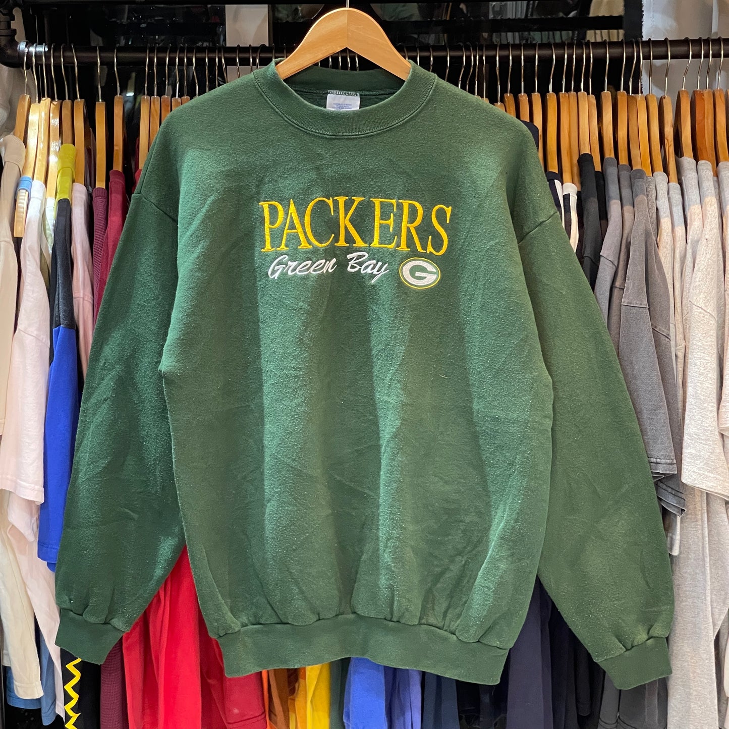 Vintage Green Bay Packers 90's embroidered NFL Crewneck