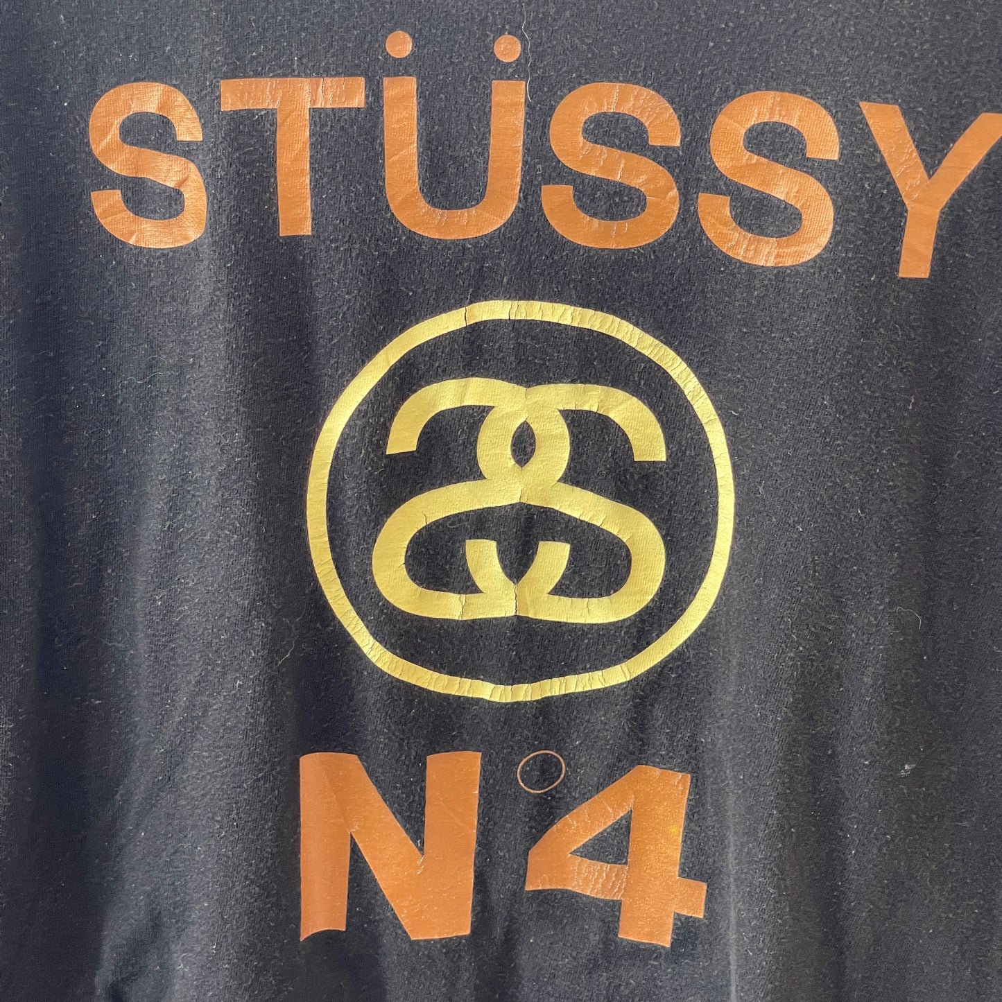 Stussy S-Link N•4 Logo T-shirt
