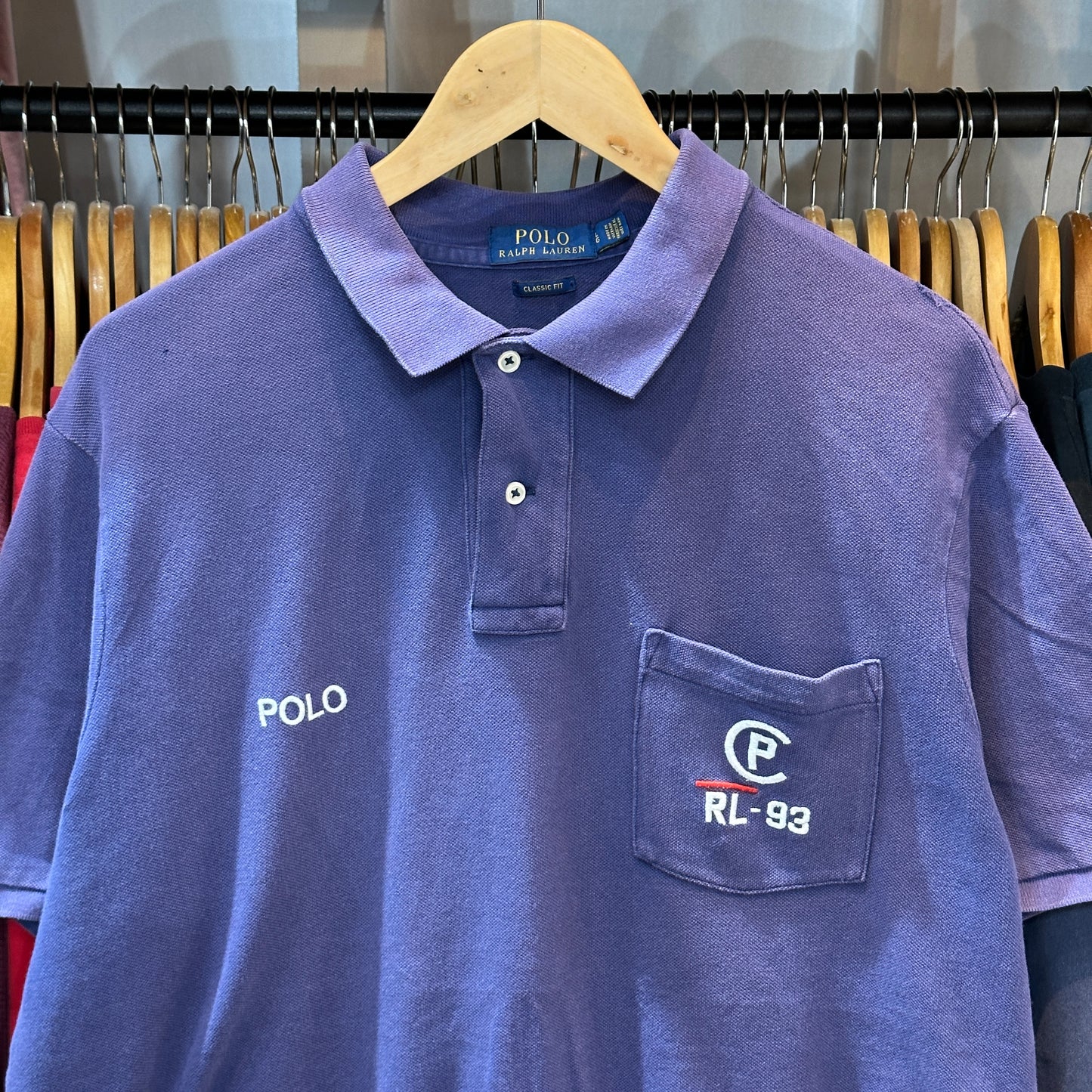 Polo by Ralph Lauren RL-63 00's Navy Polo shirt