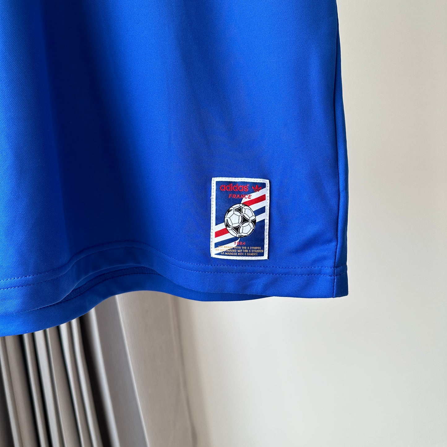 France Football team Reproduce 1984 EURO Champion x Adidas 2008 Home Jersey