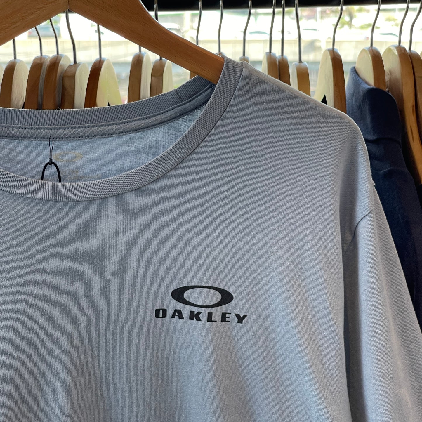 Oakley Big Logo light blue T-shirt