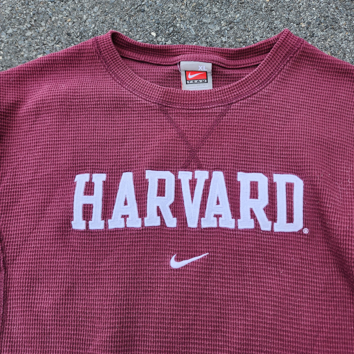 Vintage Harvard University 00's Team Long sleeve T-shirt 