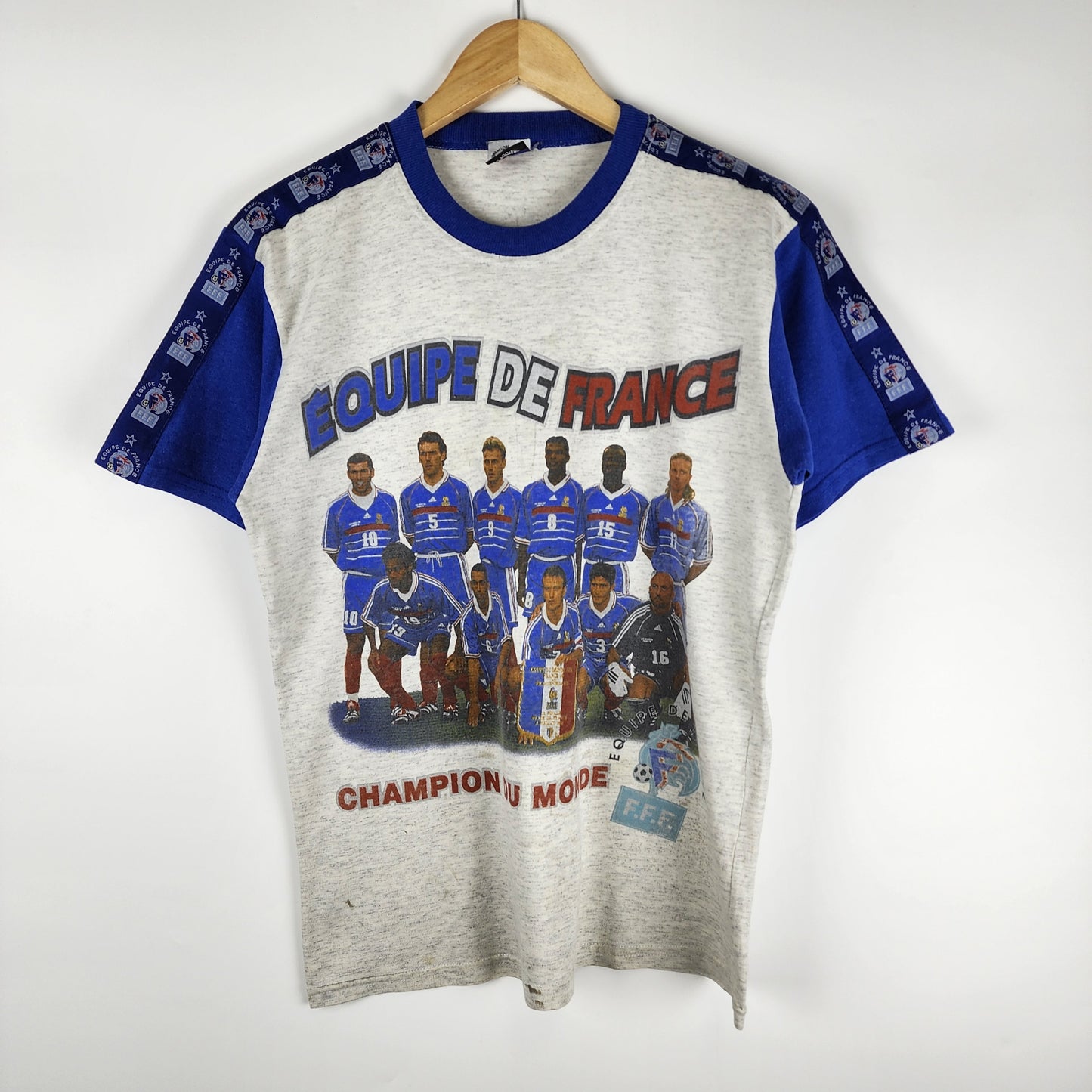 Vintage France Football Team 90s T-shirt 