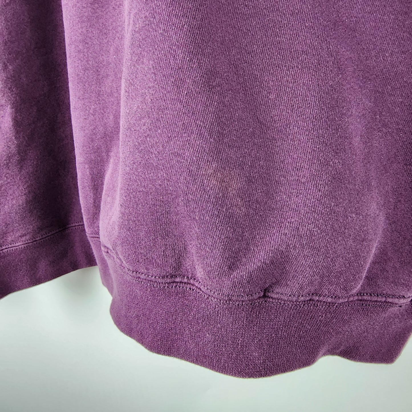 Vintage Nike Miniswoosh embroidered tonal logo 90's purple crewneck
