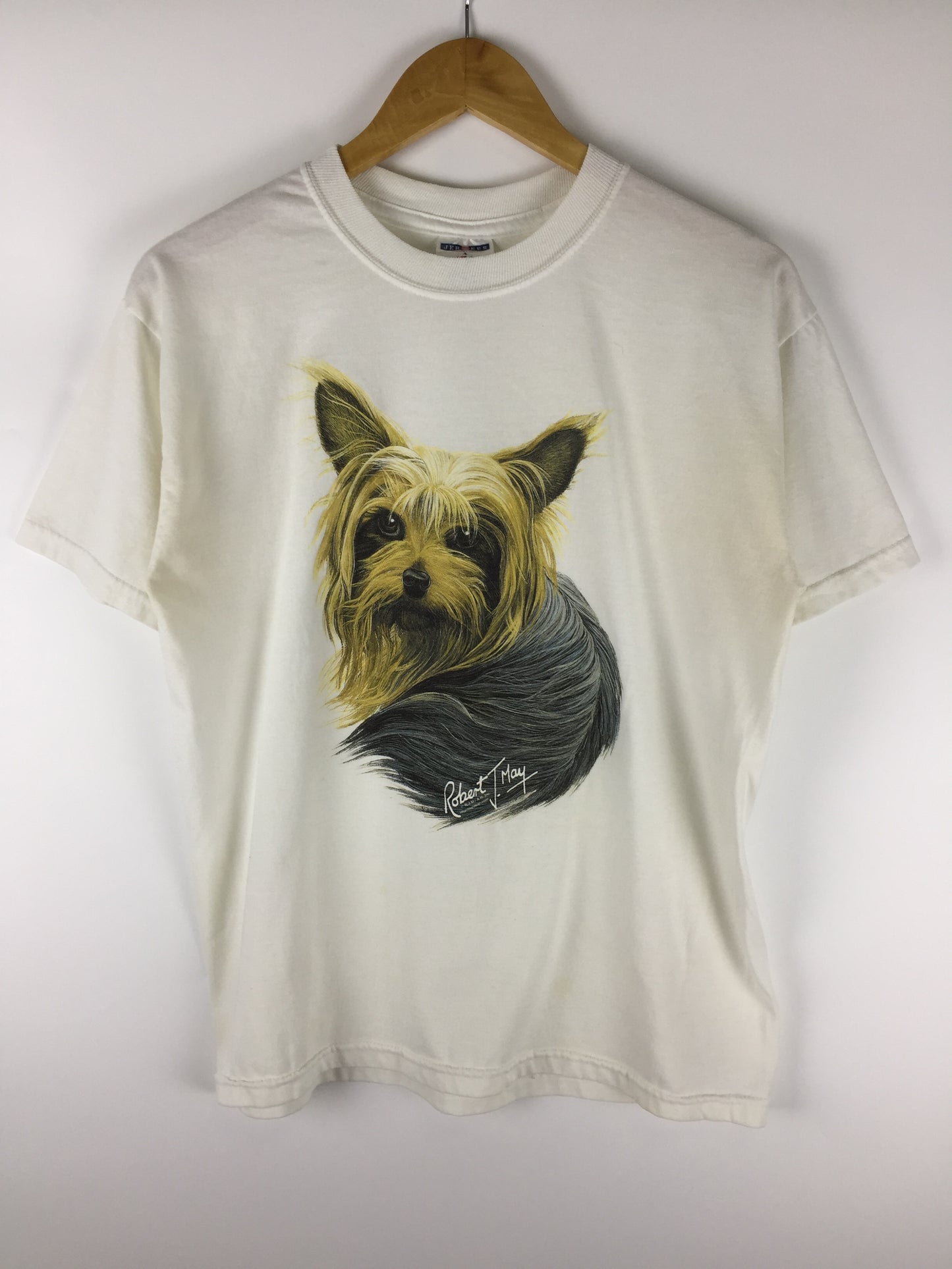 Vintage Yorkshire Terrier 00's Dog T-shirt