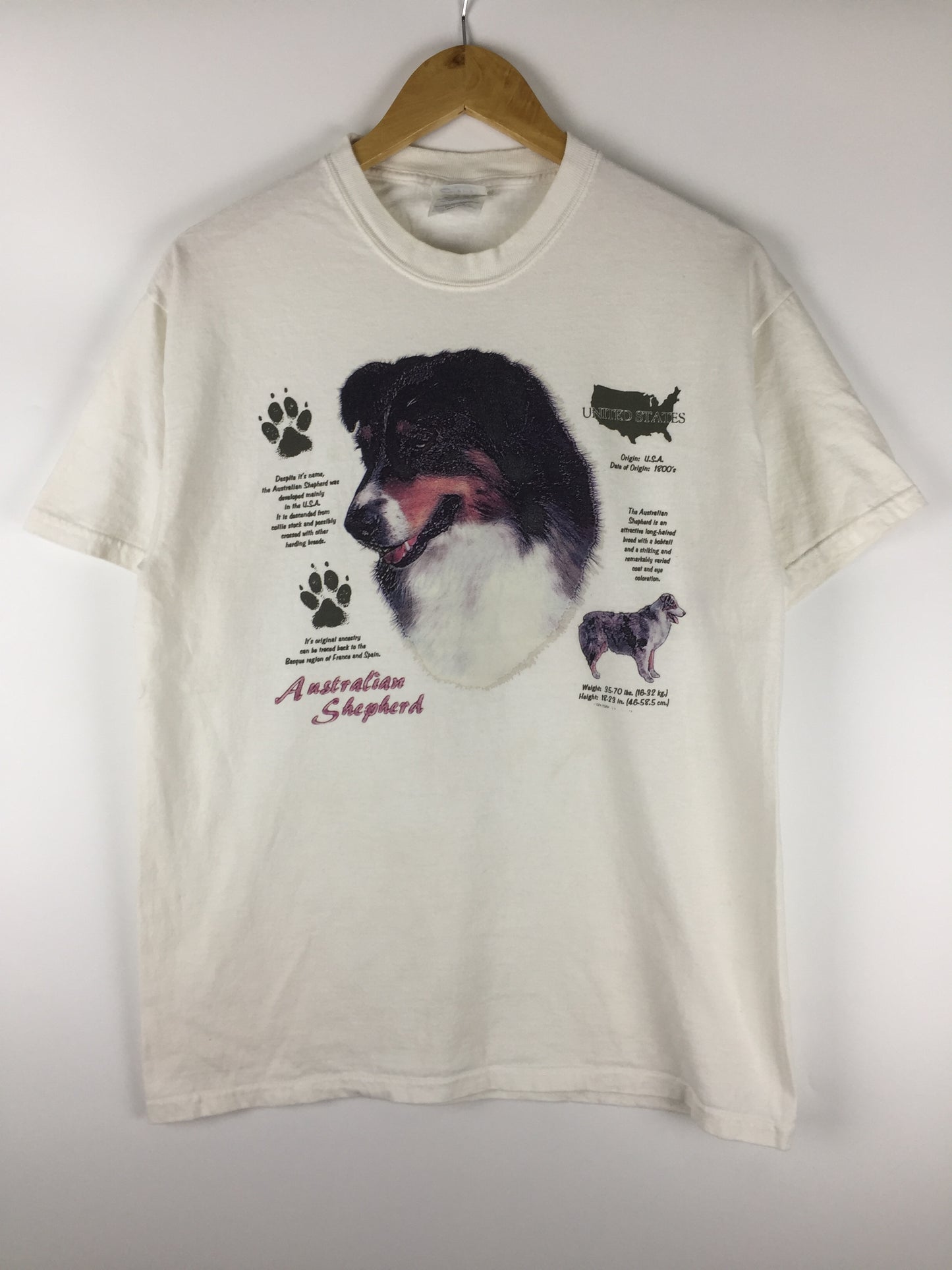 Vintage Australia Shepherd 00's T-shirt
