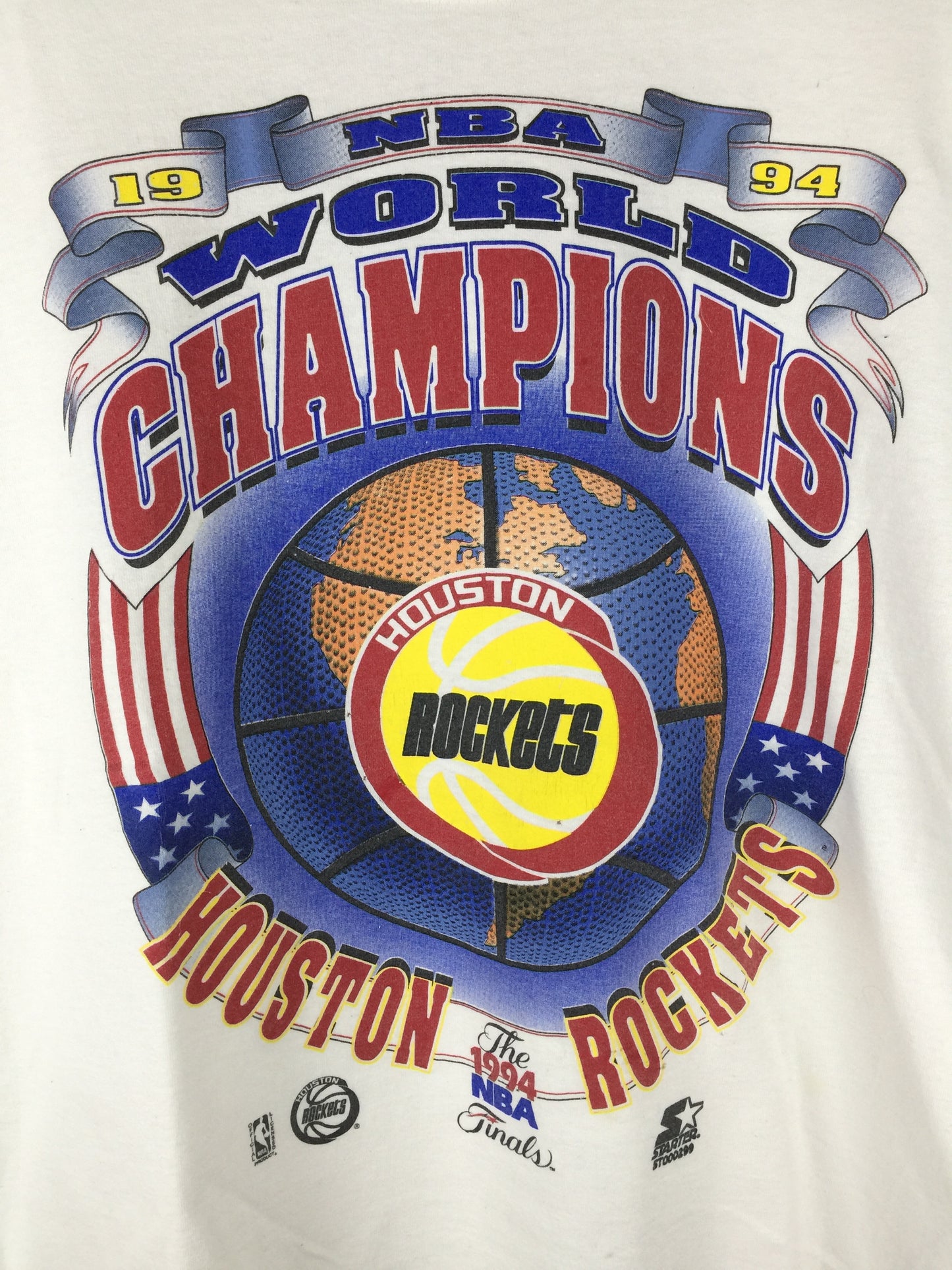 Vintage Houston Rockets NBA World Champion 1994 T-shirt