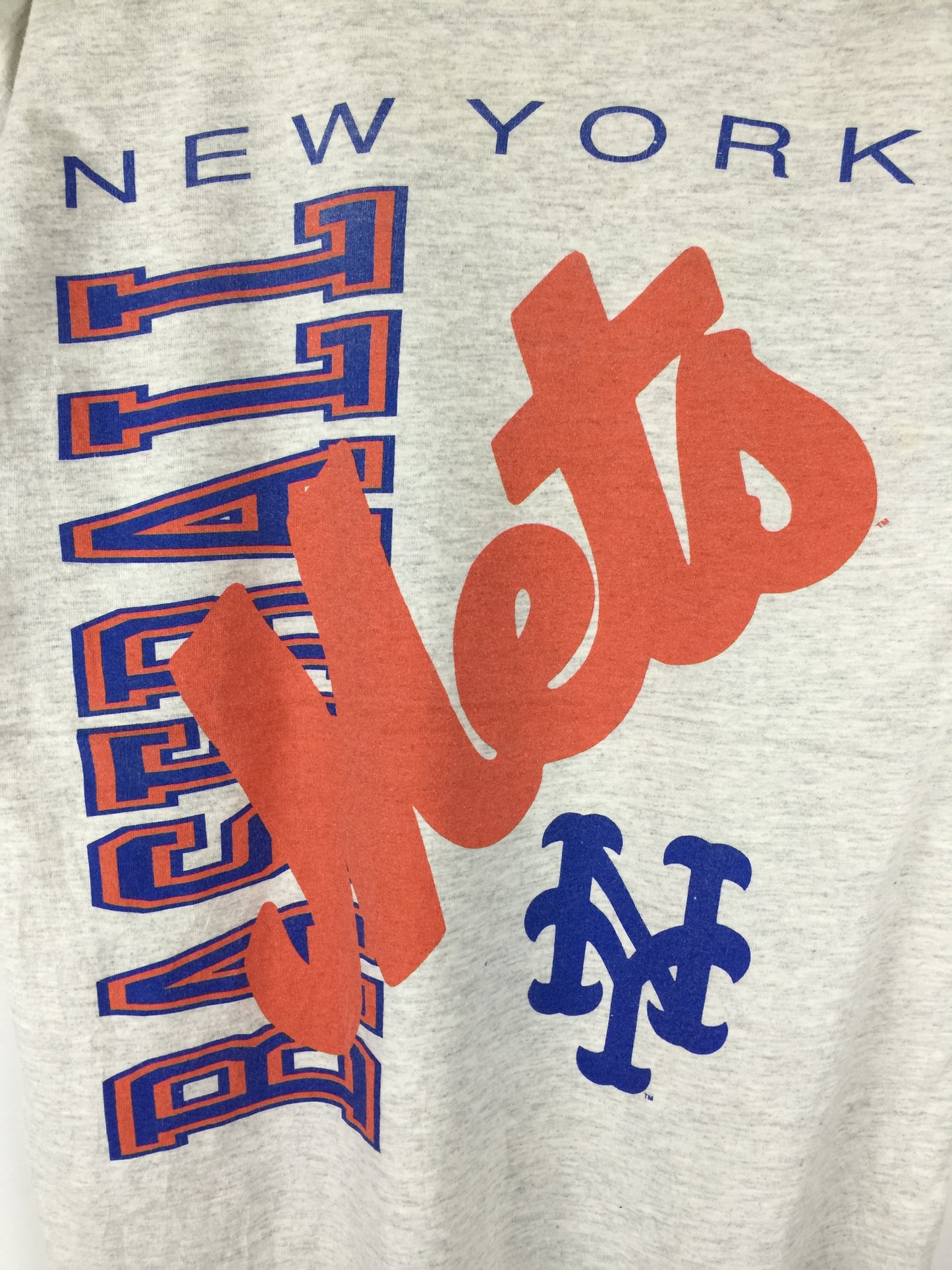Vintage New York Mets 90's MLB team Full print T-shirt