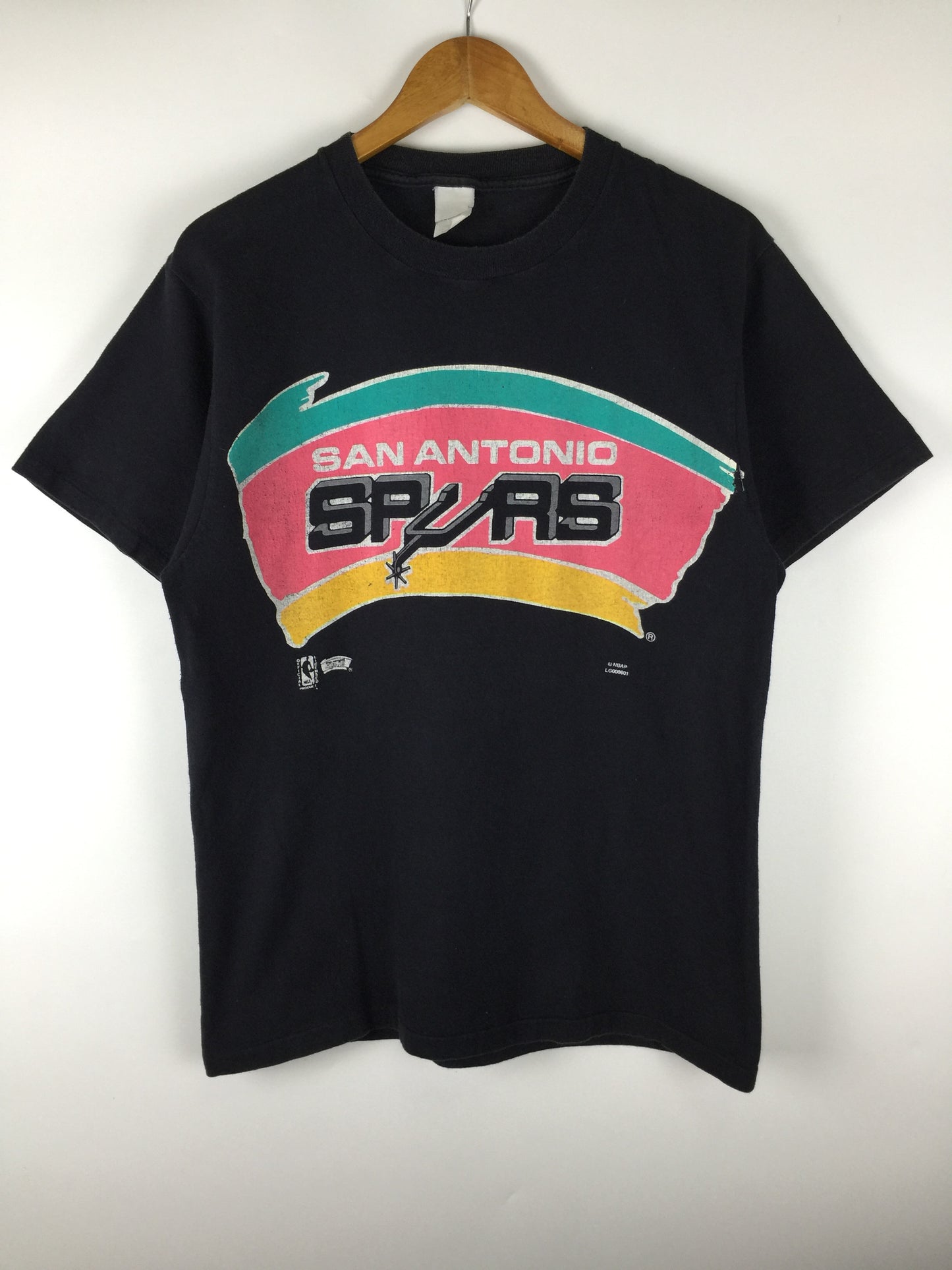 Vintage San Antonio Spurs 90's NBA Team T-shirt