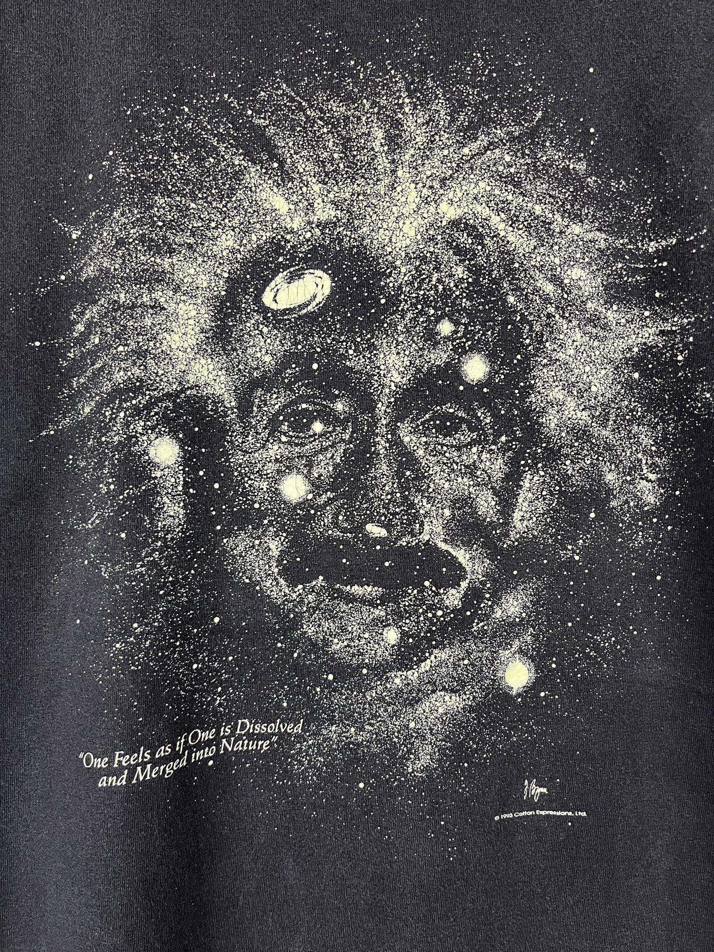 Vintage Albert Einstein 1993 Universal reflect T-shirt
