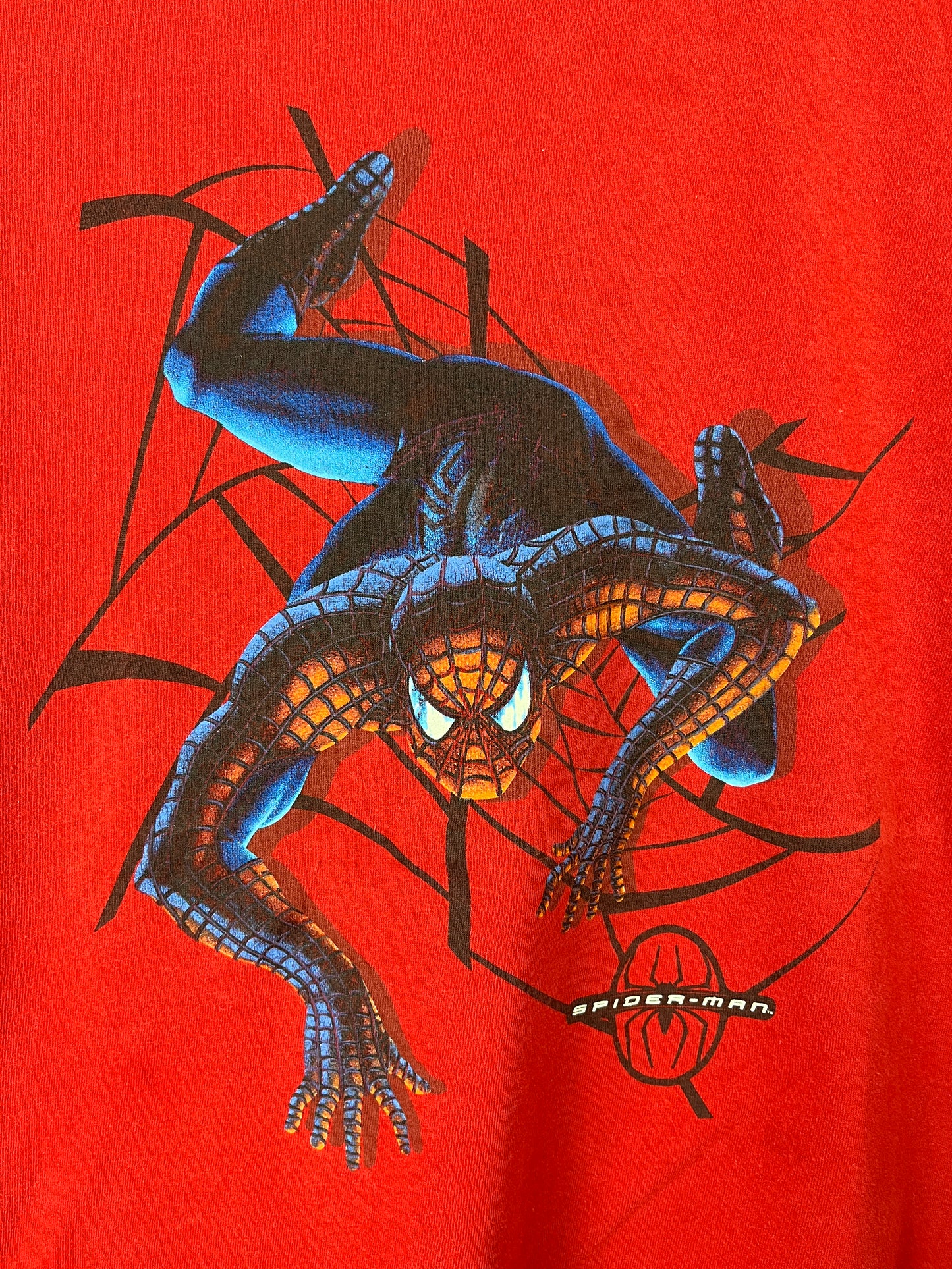 Vintage Spider Man 2002 vintage movies and cartoon T-shirt
