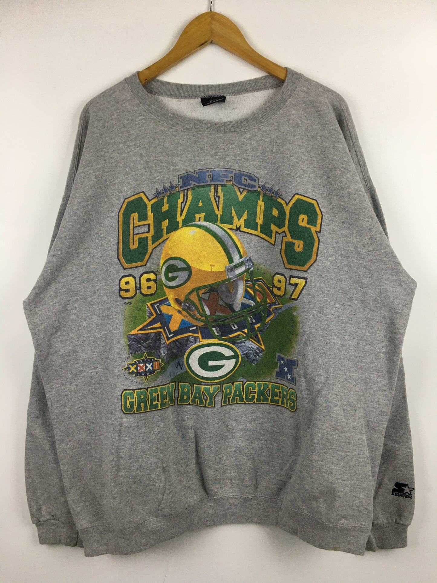 Vintage Green Bay Packers NFC Champs 1996-97 Crewneck