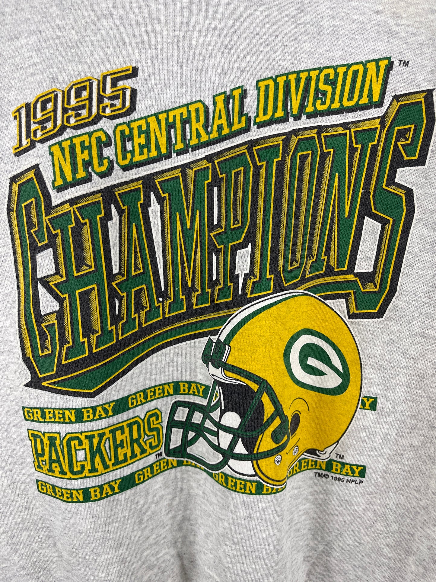 Vintage Green Bay Packers NFC 1995 Champions NFL Crewneck