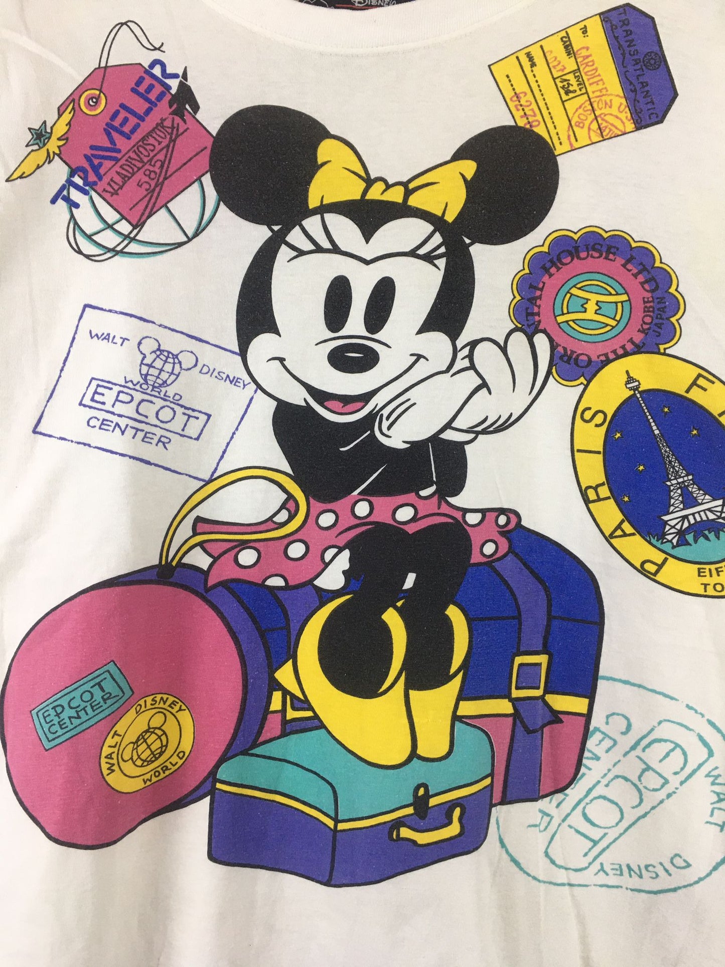 Vintage Minnie Mouse 90's Full Print Single Stitch T-shirt