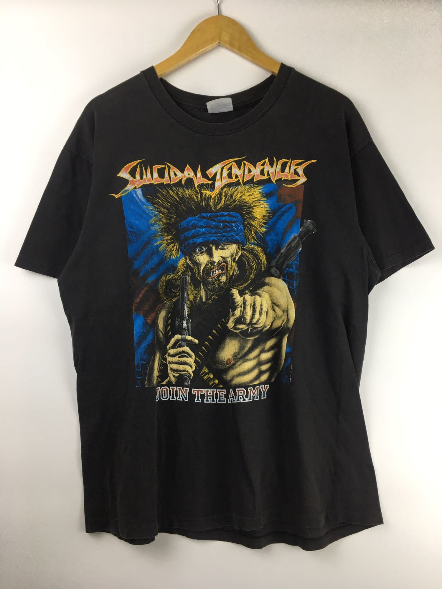 激レア! 1993年 USA製 SUICIDAL TENDENCIES 『JOIN THE ARMY』 Tシャツ