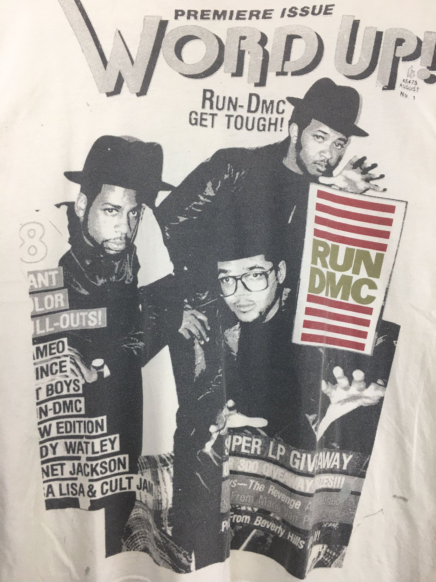 Run DMC Rap Gang 00's T-shirt