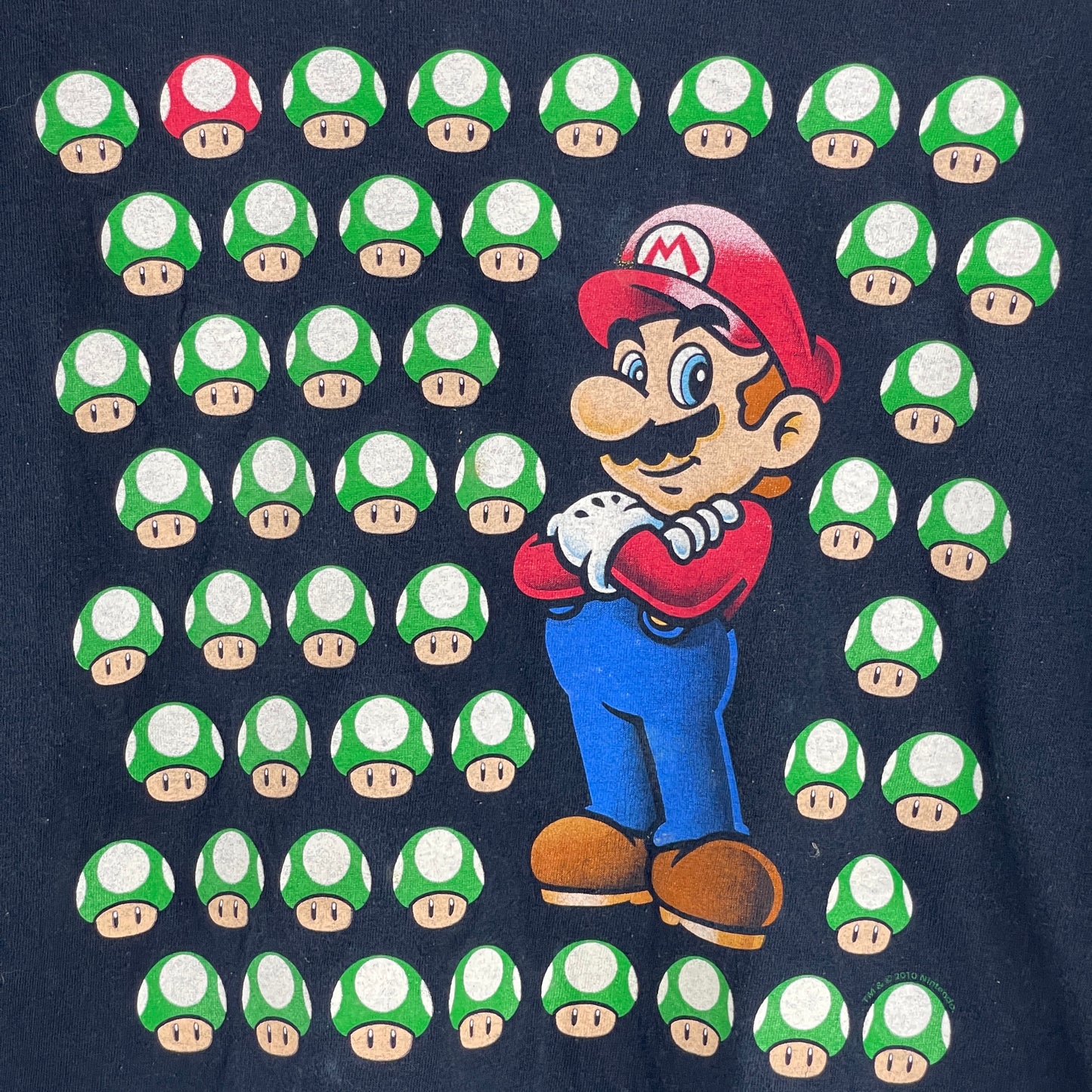 Super Mario 2010 Nintendo Game T-shirt