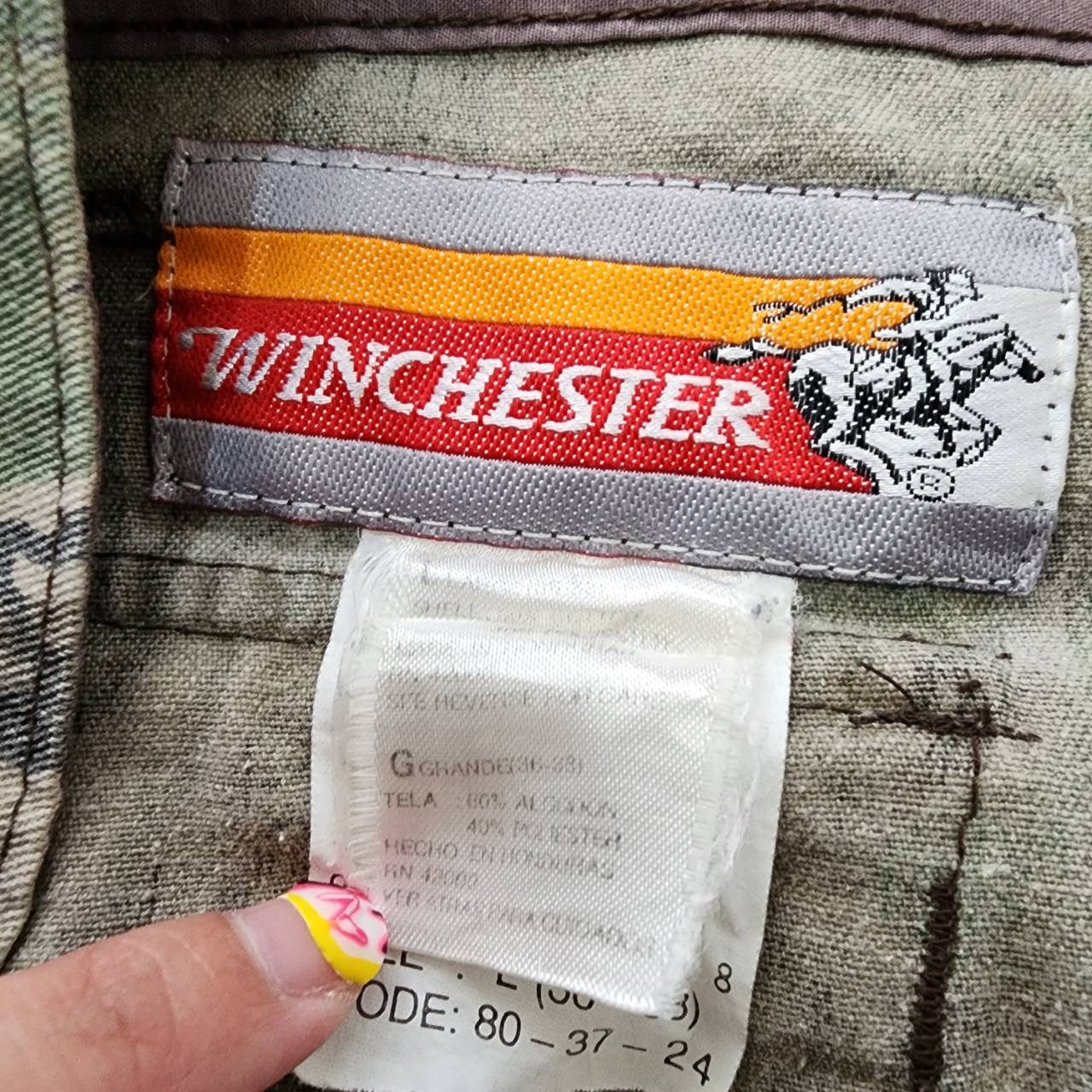 Vintage Winchester Camo 00's Camo cargo pants